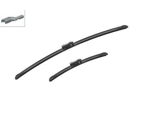 Bosch windshield wipers Aerotwin A583S - Length: 650/340 mm - set of wiper blades for, Image 7