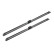 Bosch windshield wipers Aerotwin A615S - Length: 650/600 mm - set of wiper blades for, Thumbnail 10