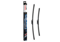 Bosch windshield wipers Aerotwin A620S - Length: 600/475 mm - set of wiper blades for