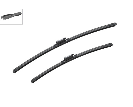 Bosch windshield wipers Aerotwin A620S - Length: 600/475 mm - set of wiper blades for, Image 5