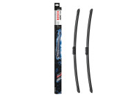 Bosch windshield wipers Aerotwin A636S - Length: 650/650 mm - set of wiper blades for