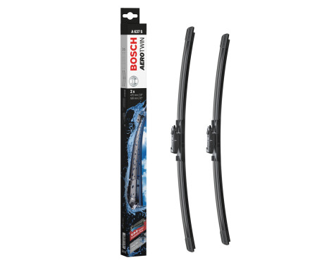 Bosch windshield wipers Aerotwin A637S - Length: 475/500 mm - set of wiper blades for
