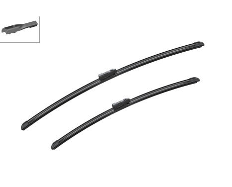 Bosch windshield wipers Aerotwin A638S - Length: 650/530 mm - set of wiper blades for, Image 5