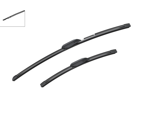 Bosch windshield wipers Aerotwin A818S - Length: 650/425 mm - set of wiper blades for, Image 5