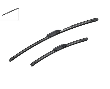 Bosch windshield wipers Aerotwin A818S - Length: 650/425 mm - set of wiper blades for, Image 6