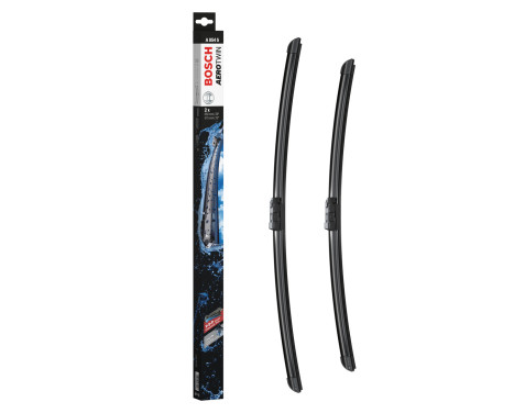 Bosch windshield wipers Aerotwin A854S - Length: 650/575 mm - set of wiper blades for