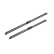 Bosch windshield wipers Aerotwin A854S - Length: 650/575 mm - set of wiper blades for, Thumbnail 2