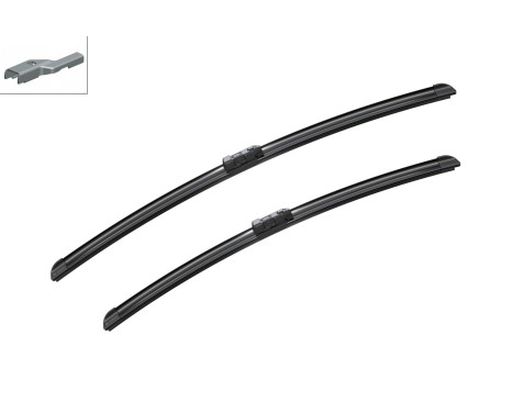 Bosch windshield wipers Aerotwin A854S - Length: 650/575 mm - set of wiper blades for, Image 5