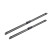 Bosch windshield wipers Aerotwin A854S - Length: 650/575 mm - set of wiper blades for, Thumbnail 10