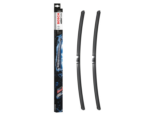 Bosch windshield wipers Aerotwin A942S - Length: 650/650 mm - set of wiper blades for