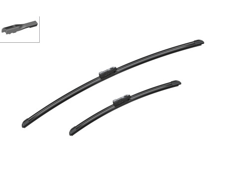 Bosch windshield wipers Aerotwin A945S - Length: 650/400 mm - set of wiper blades for, Image 5