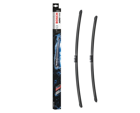 Bosch windshield wipers Aerotwin A962S - Length: 700/625 mm - set of wiper blades for