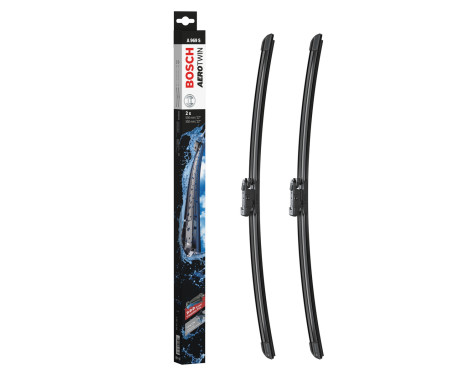 Bosch windshield wipers Aerotwin A969S - Length: 550/550 mm - set of wiper blades for