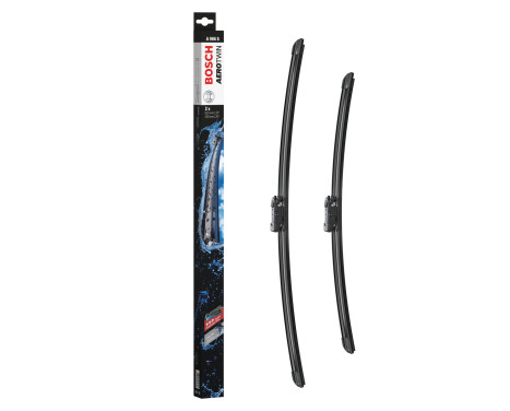 Bosch windshield wipers Aerotwin A986S - Length: 625/500 mm - set of wiper blades for