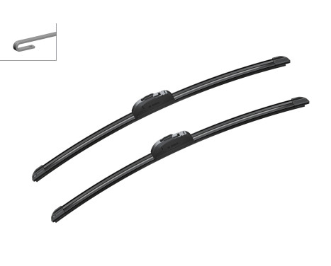 Bosch windshield wipers Aerotwin AR530S - Length: 530/530 mm - set of wiper blades for, Image 5