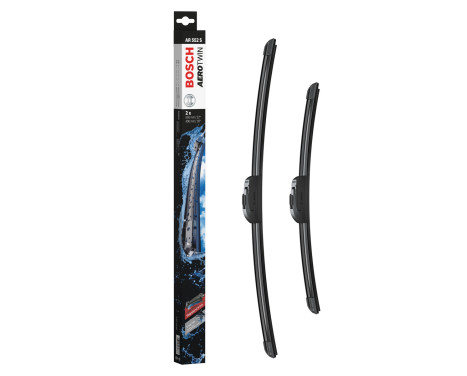 Bosch windshield wipers Aerotwin AR552S - Length: 550/400 mm - set of wiper blades for