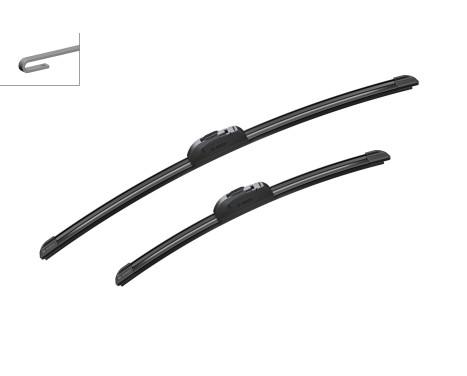 Bosch windshield wipers Aerotwin AR552S - Length: 550/400 mm - set of wiper blades for, Image 5