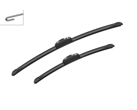 Bosch windshield wipers Aerotwin AR552S - Length: 550/400 mm - set of wiper blades for, Image 7