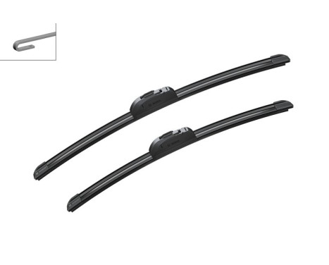 Bosch windshield wipers Aerotwin AR566S - Length: 475/425 mm - set of wiper blades for, Image 6