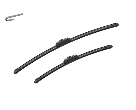 Bosch windshield wipers Aerotwin AR602S - Length: 600/450 mm - set of wiper blades for, Image 5