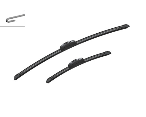 Bosch windshield wipers Aerotwin AR605S - Length: 600/340 mm - set of wiper blades for, Image 5