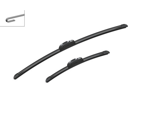 Bosch windshield wipers Aerotwin AR605S - Length: 600/340 mm - set of wiper blades for, Image 7