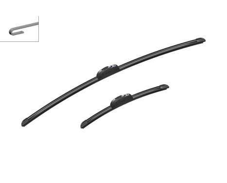 Bosch windshield wipers Aerotwin AR705S - Length: 700/340 mm - set of wiper blades for, Image 5