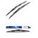 Bosch Windshield wipers discount set front + rear 400+H380