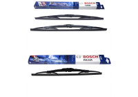 Bosch Windshield wipers discount set front + rear 450+H341