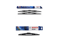 Bosch Windshield wipers discount set front + rear 480+H282