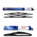 Bosch Windshield wipers discount set front + rear 480+H840