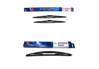 Bosch Windshield wipers discount set front + rear 50+H354