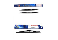 Bosch Windshield wipers discount set front + rear 50+H595