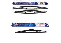 Bosch Windshield wipers discount set front + rear 531+380U