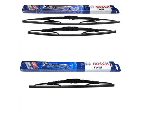 Bosch Windshield wipers discount set front + rear 531+380U
