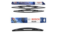 Bosch Windshield wipers discount set front + rear 531+H306