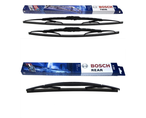 Bosch Windshield wipers discount set front + rear 531+H354