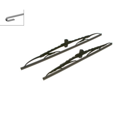 Bosch Windshield wipers discount set front + rear 531+H500, Image 6