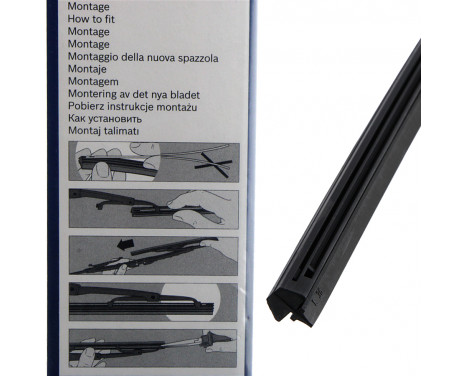 Bosch Windshield wipers discount set front + rear 531+Z361, Image 3