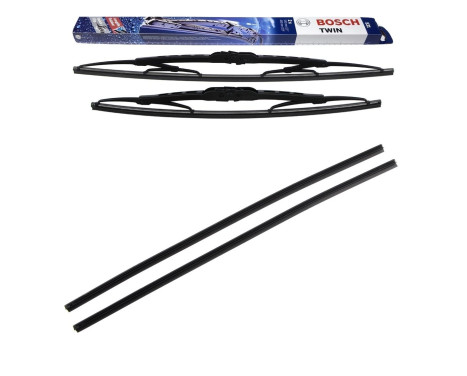 Bosch Windshield wipers discount set front + rear 531+Z361