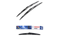 Bosch Windshield wipers discount set front + rear 531S+H352