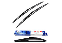 Bosch Windshield wipers discount set front + rear 532S+H840