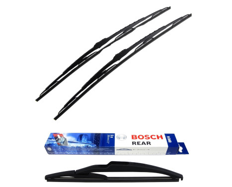 Bosch Windshield wipers discount set front + rear 532S+H840