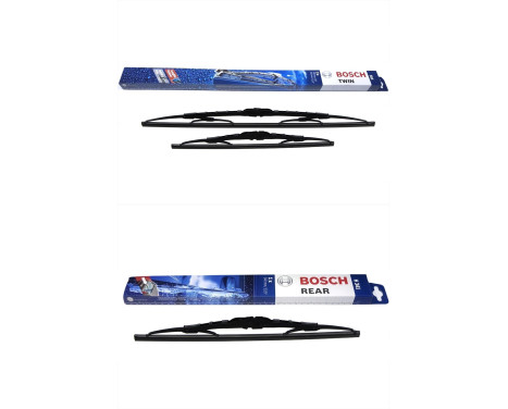 Bosch Windshield wipers discount set front + rear 533+H341