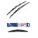 Bosch Windshield wipers discount set front + rear 552+H312