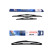 Bosch Windshield wipers discount set front + rear 553+H309