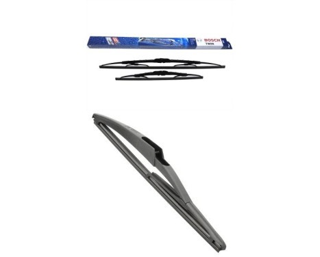 Bosch Windshield wipers discount set front + rear 553+H314