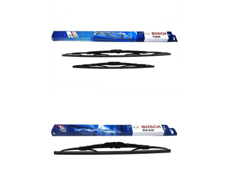 Bosch Windshield wipers discount set front + rear 601+H380