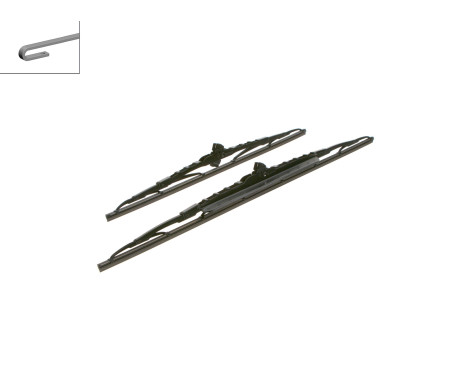 Bosch Windshield wipers discount set front + rear 604S+H312, Image 5