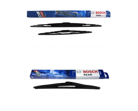 Bosch Windshield wipers discount set front + rear 604S+H353